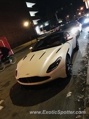 Aston Martin DB11 spotted in Champaign, Illinois