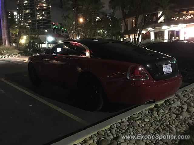Rolls-Royce Wraith spotted in San Diego, California