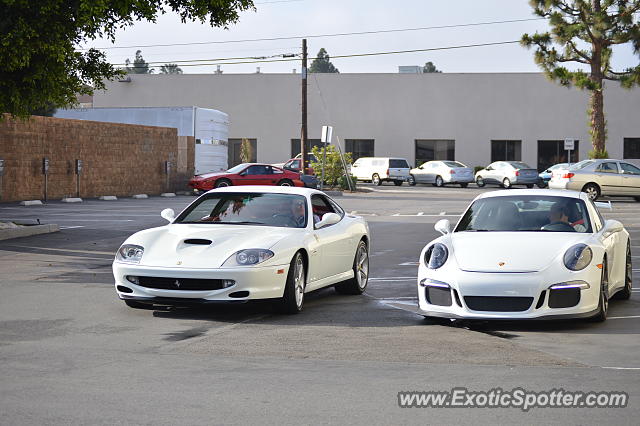 Ferrari 550 spotted in Orange County, California