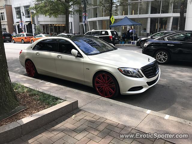 Mercedes Maybach spotted in Charlotte, North Carolina