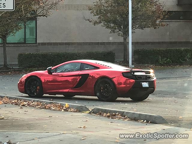 Mclaren MP4-12C spotted in Shoreline, Washington