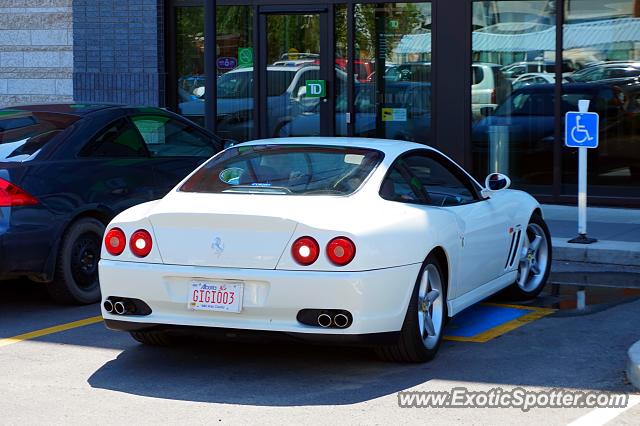 Ferrari 550 spotted in Edmonton, Canada