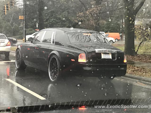Rolls-Royce Phantom spotted in Charlotte, North Carolina