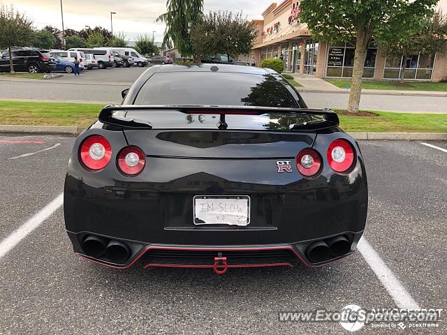Nissan GT-R spotted in Burlington, Washington