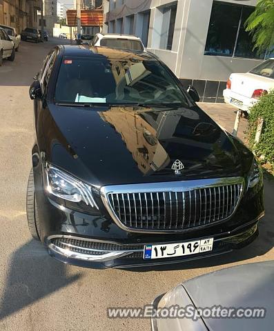 Mercedes Maybach spotted in Tehran, Iran