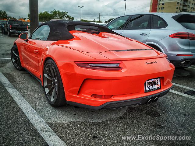 Porsche 911 spotted in Miami, Florida
