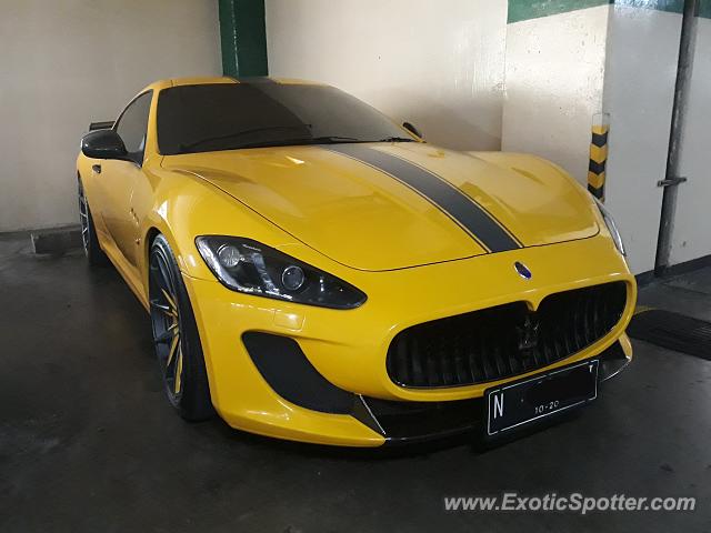 Maserati GranTurismo spotted in Jakarta, Indonesia