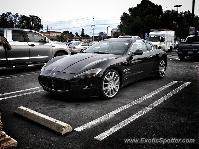 Maserati GranTurismo spotted in Cypress, California