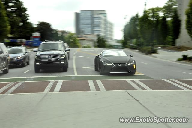 Lexus LC 500 spotted in Atlanta, Georgia