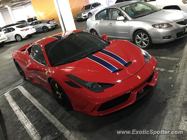 Ferrari 458 Italia spotted in Honolulu, Hawaii
