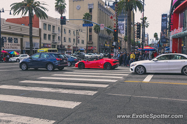 Lamborghini Huracan spotted in Hollywood, California