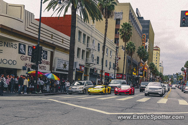 Lamborghini Aventador spotted in Hollywood, California