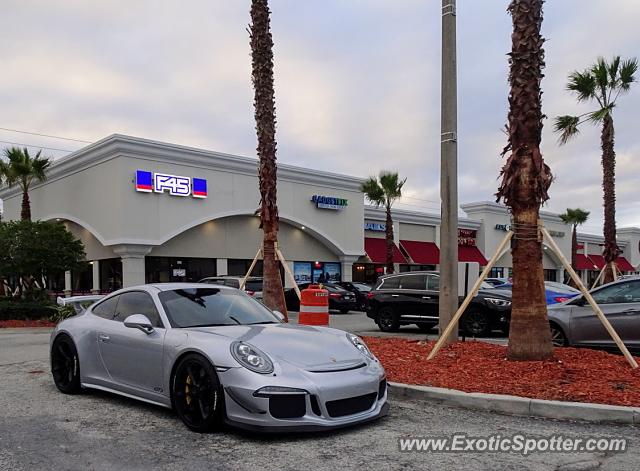 Porsche 911 GT3 spotted in Jacksonville, Florida
