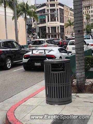 Lamborghini Huracan spotted in Beverly Hills, California