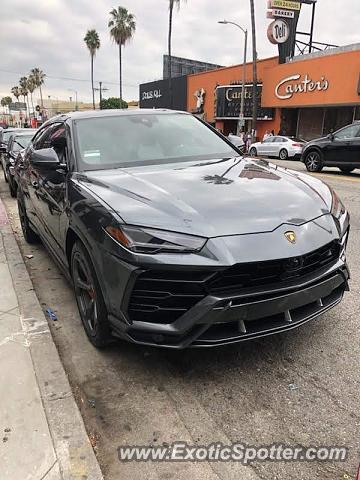 Lamborghini Urus spotted in Beverly Hills, California