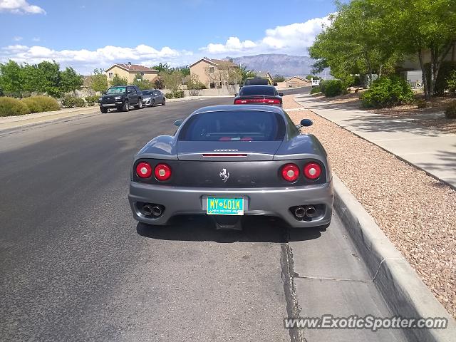 Ferrari 360 Modena spotted in Albuquerque, New Mexico