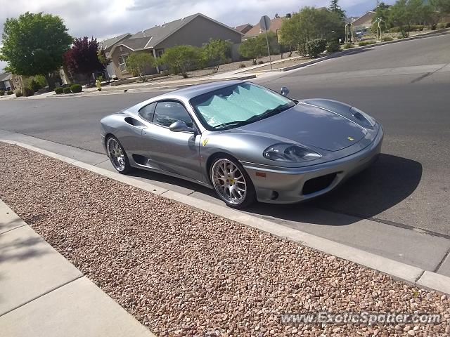 Ferrari 360 Modena spotted in Albuquerque, New Mexico