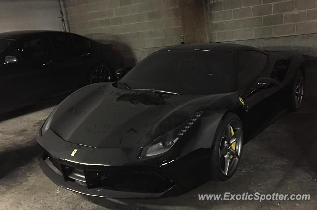 Ferrari 488 GTB spotted in Chicago, Illinois