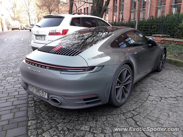 Porsche 911 spotted in Poznań, Poland