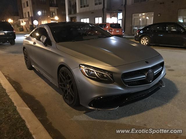 Mercedes S65 AMG spotted in Charlotte, North Carolina