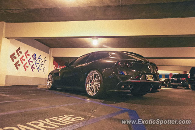 Ferrari GTC4Lusso spotted in Los Angeles, California