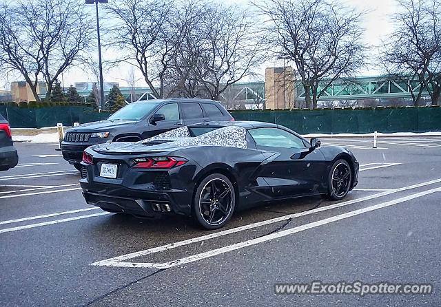 Chevrolet Corvette ZR1 spotted in Detroit, Michigan