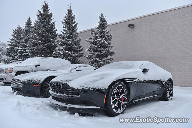 Aston Martin DB11 spotted in Golden Valley, Minnesota