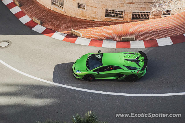 Lamborghini Aventador spotted in Monaco, Monaco
