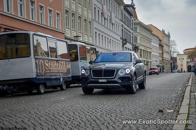 Bentley Bentayga spotted in Gorlitz, Germany