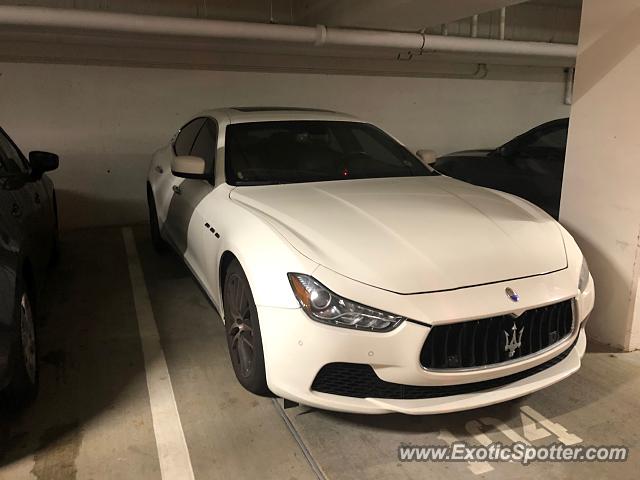 Maserati Ghibli spotted in Seattle, Washington