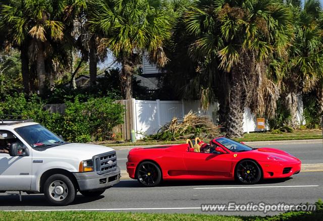 Ferrari 360 Modena spotted in Jacksonville, Florida