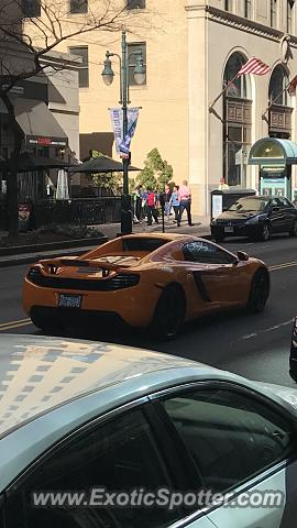 Mclaren MP4-12C spotted in Charlotte, North Carolina