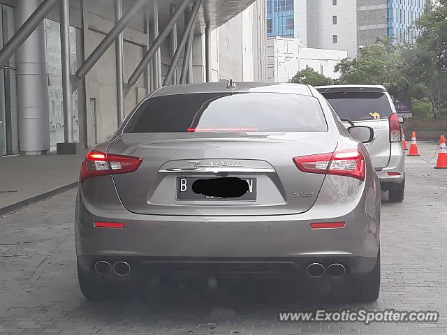Maserati Ghibli spotted in Jakarta, Indonesia