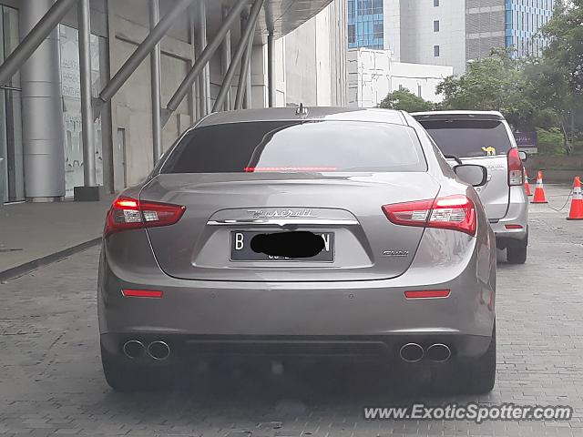 Maserati Ghibli spotted in Jakarta, Indonesia