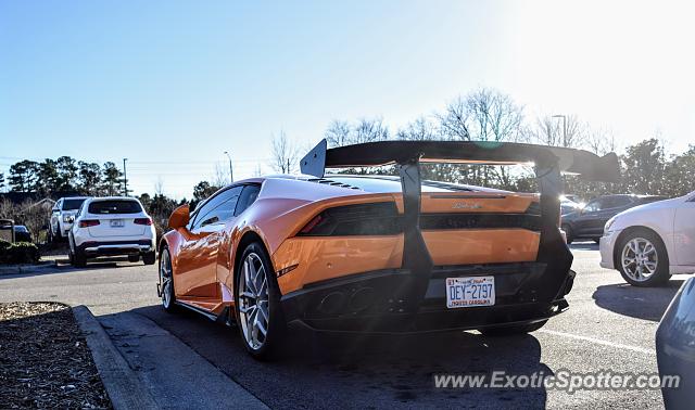 Lamborghini Huracan spotted in Raleigh, North Carolina