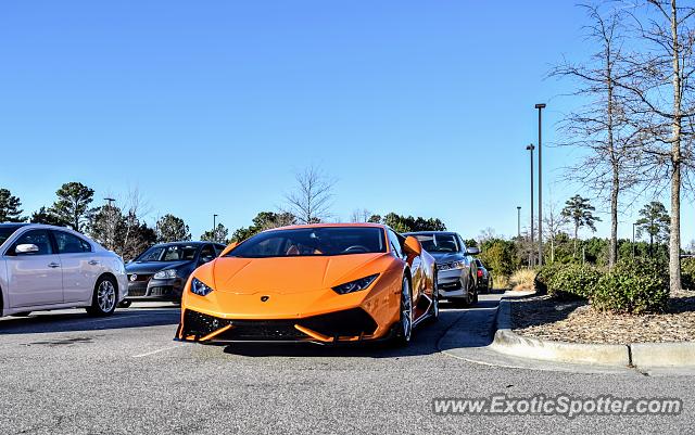 Lamborghini Huracan spotted in Raleigh, North Carolina