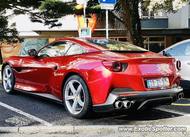 Ferrari Portofino spotted in Lisbon, Portugal