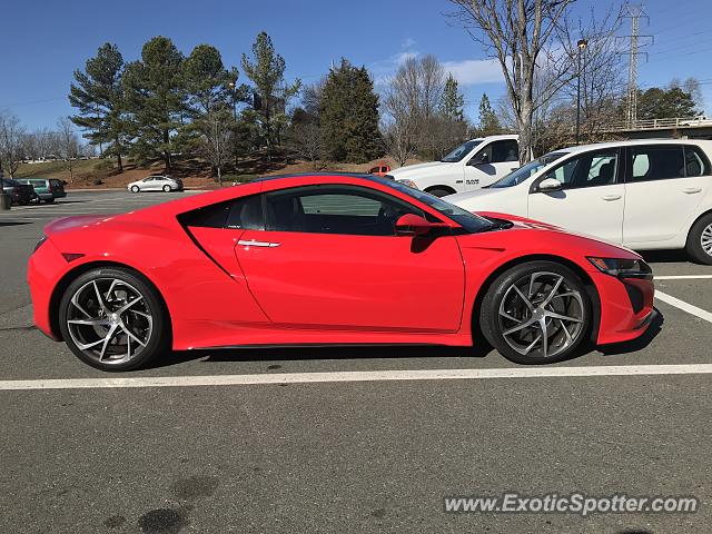 Acura NSX spotted in Charlotte, North Carolina