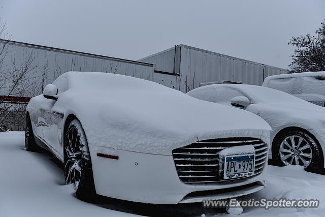 Aston Martin Rapide spotted in Golden Valley, Minnesota
