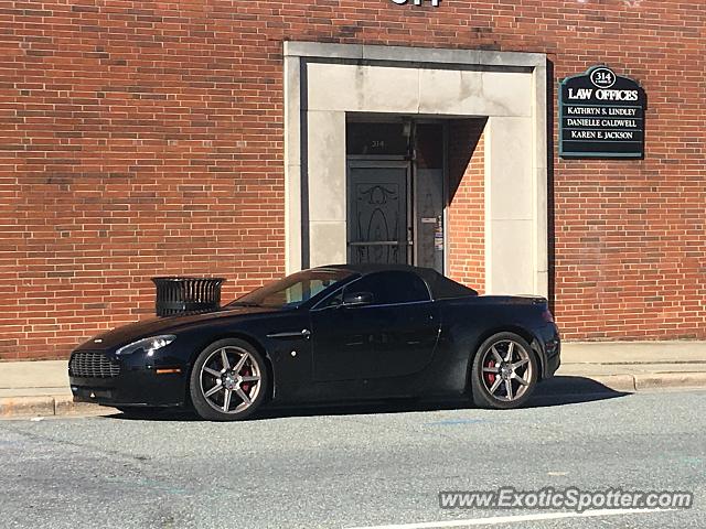 Aston Martin Vantage spotted in Greensboro, North Carolina