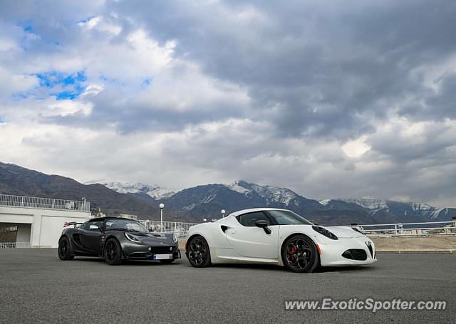 Alfa Romeo 4C spotted in Tehran, Iran