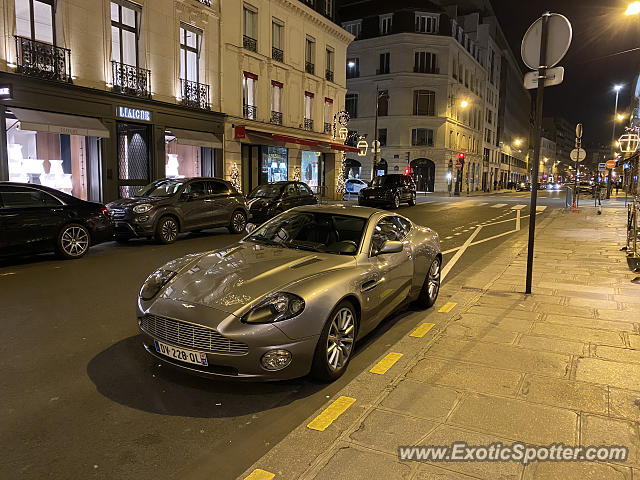 Aston Martin Vanquish spotted in Paris, France