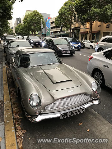 Aston Martin DB5 spotted in San Francisco, California