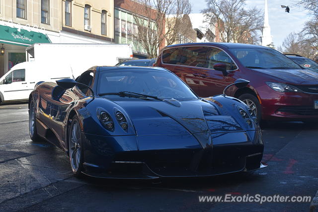 Pagani Huayra spotted in Greenwich, Connecticut