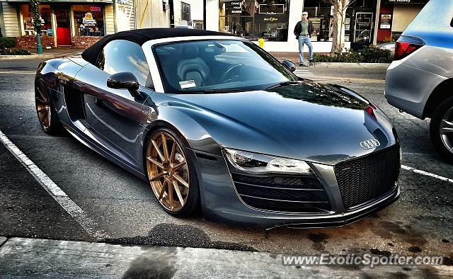 Audi R8 spotted in Seal Beach, California
