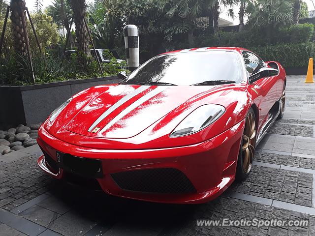 Ferrari F430 spotted in Jakarta, Indonesia
