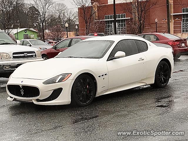 Maserati GranTurismo spotted in Charlotte, North Carolina