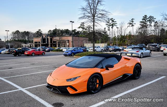 Lamborghini Huracan spotted in Cary, North Carolina