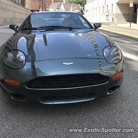 Aston Martin DB7 spotted in Pittsburgh, Pennsylvania