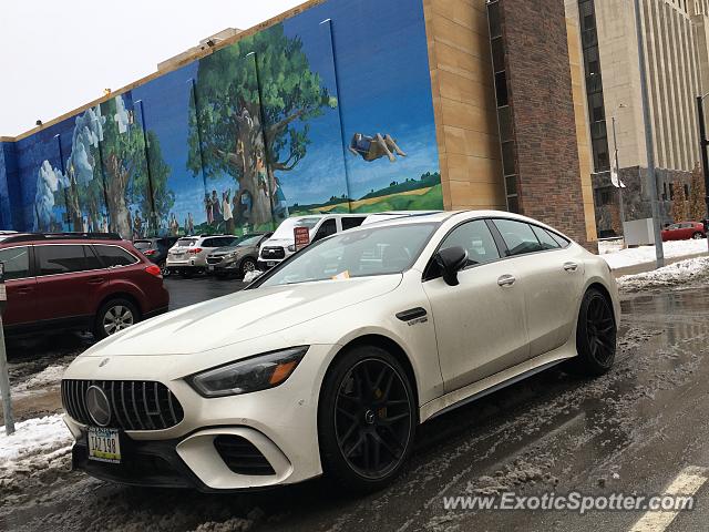 Mercedes AMG GT spotted in Des Moines, Iowa